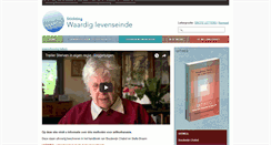 Desktop Screenshot of eenwaardiglevenseinde.nl