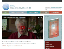 Tablet Screenshot of eenwaardiglevenseinde.nl